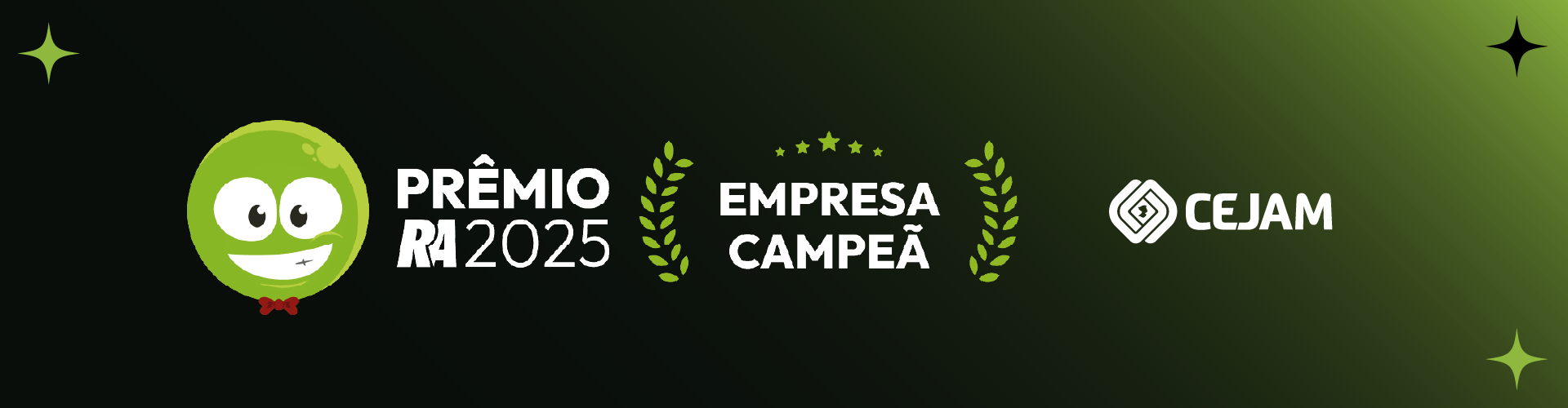 Reclame Aqui - Empresa Vencedora 2025